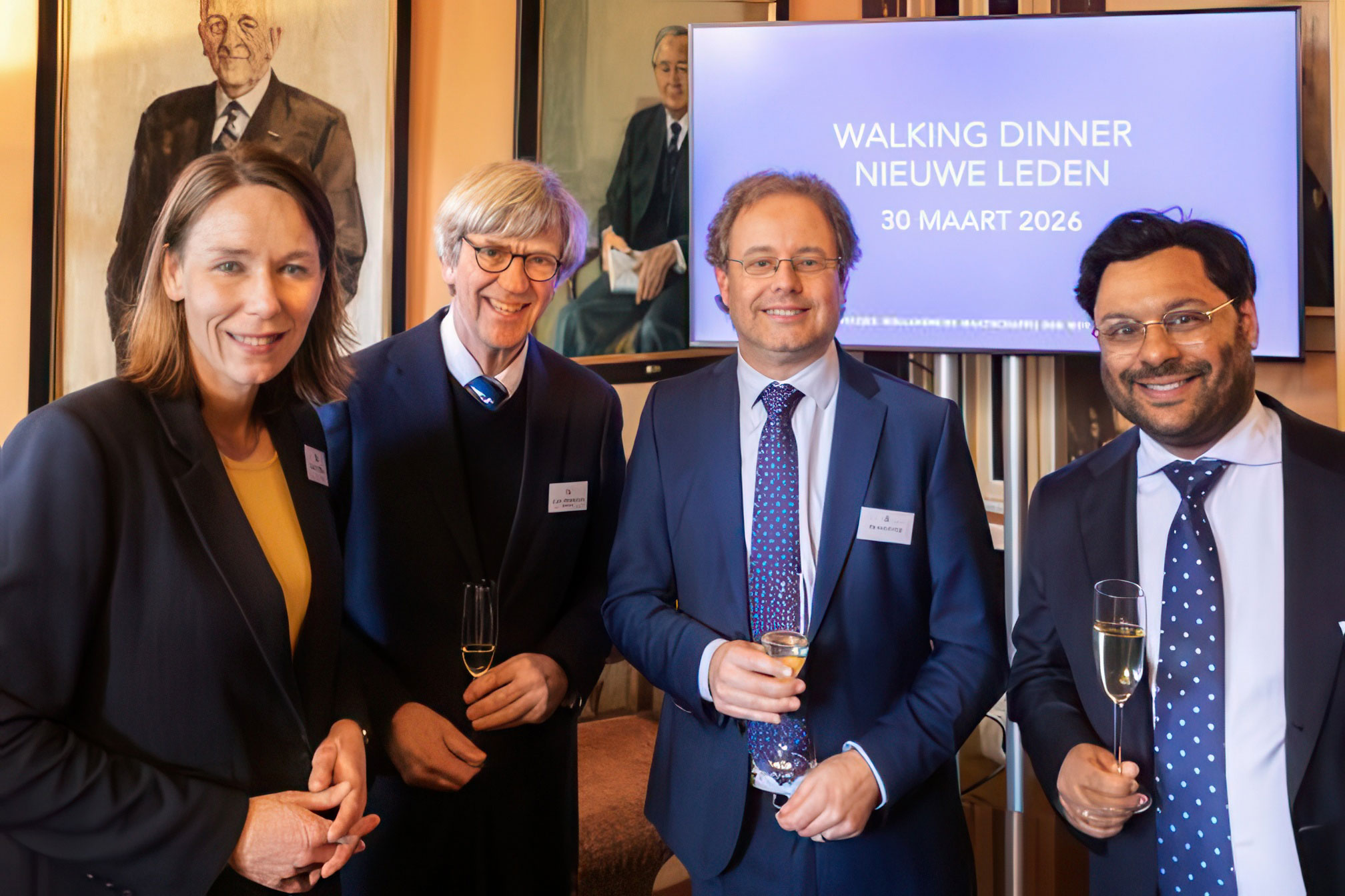 Foto’s Walking Dinner nieuwe leden 2026