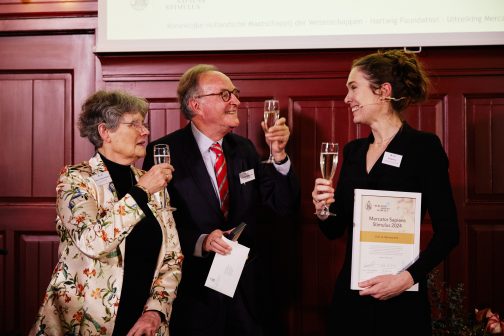Feestelijke toast bij uitreiking Mercator Sapiens Stimulus